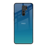 Celestial Blue Poco M2 Glass Back Cover Online