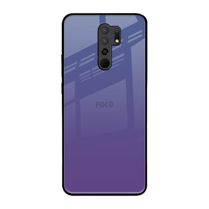 Indigo Pastel Poco M2 Glass Back Cover Online