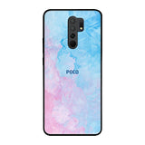 Mixed Watercolor Poco M2 Glass Back Cover Online