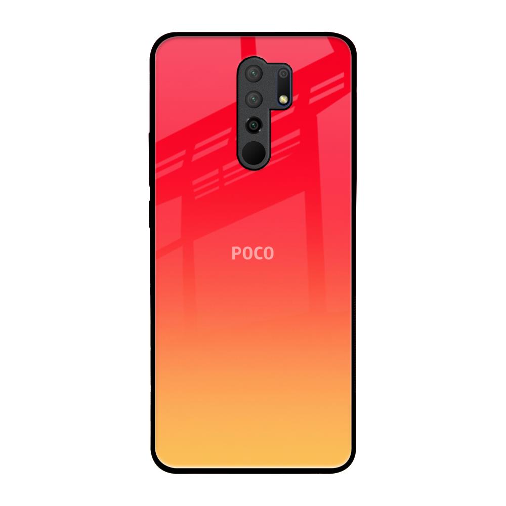 Sunbathed Poco M2 Glass Back Cover Online