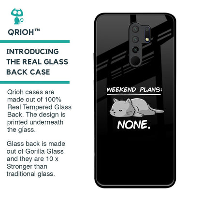 Weekend Plans Glass Case for Poco M2