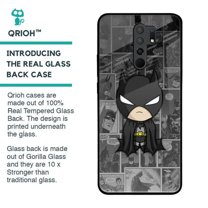 Cartoon Art Glass Case for Poco M2
