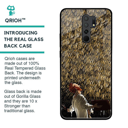 Rain Festival Glass Case for Poco M2