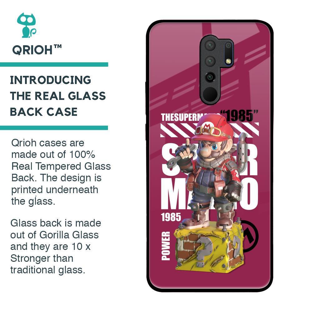 Gangster Hero Glass Case for Poco M2