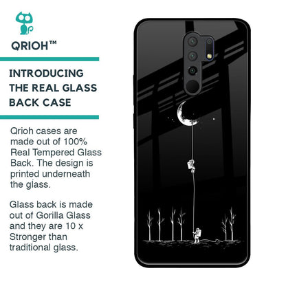 Catch the Moon Glass Case for Poco M2