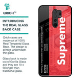 Supreme Ticket Glass Case for Poco M2