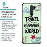 Travel Stamps Glass Case for Poco M2