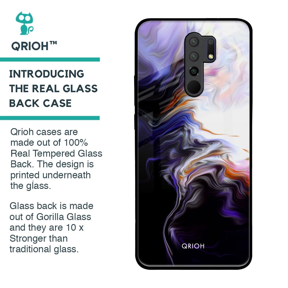 Enigma Smoke Glass Case for Poco M2