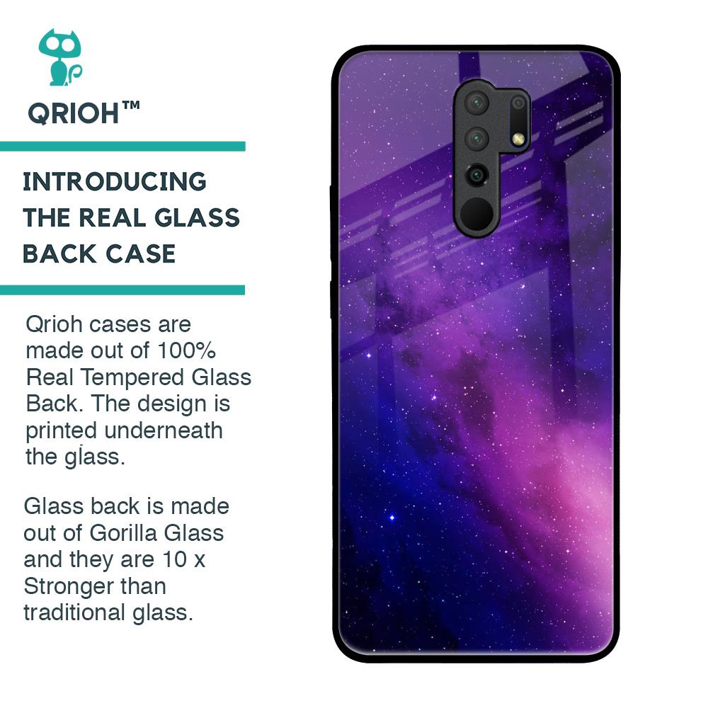 Stars Life Glass Case For Poco M2
