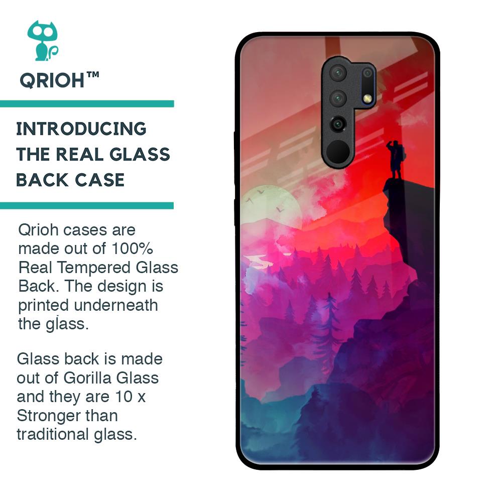 Dream So High Glass Case For Poco M2