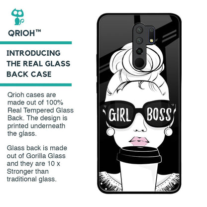 Girl Boss Glass Case For Poco M2