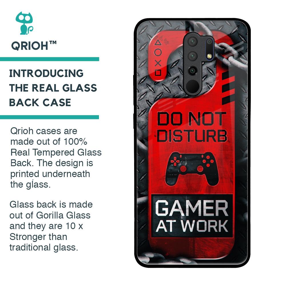 Do No Disturb Glass Case For Poco M2