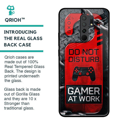 Do No Disturb Glass Case For Poco M2