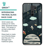 Astronaut Dream Glass Case For Poco M2