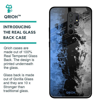 Dark Grunge Glass Case for Poco M2