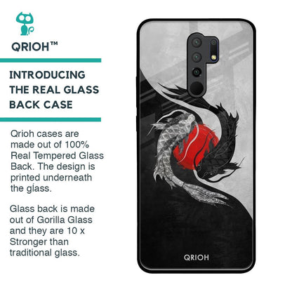 Japanese Art Glass Case for Poco M2