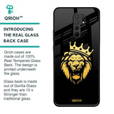 Lion The King Glass Case for Poco M2