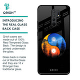 Yin Yang Balance Glass Case for Poco M2