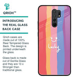 Lucky Abstract Glass Case for Poco M2