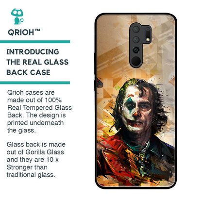 Psycho Villain Glass Case for Poco M2