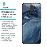 Deep Ocean Marble Glass Case for Poco M2