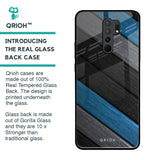 Multicolor Wooden Effect Glass Case for Poco M2