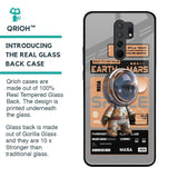 Space Ticket Glass Case for Poco M2