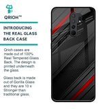 Modern Abstract Glass Case for Poco M2