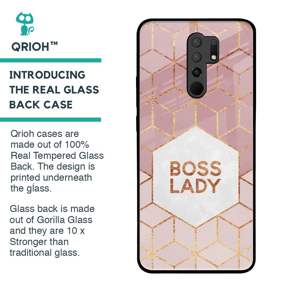 Boss Lady Glass Case for Poco M2