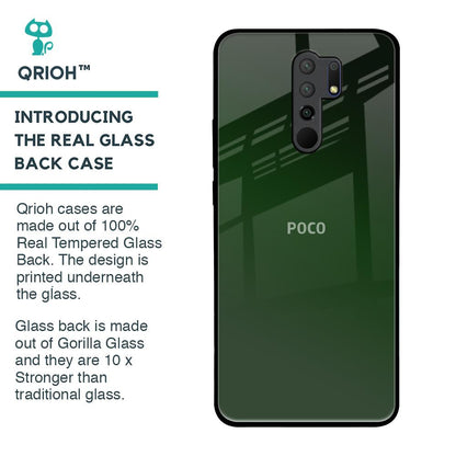Deep Forest Glass Case for Poco M2