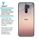 Golden Mauve Glass Case for Poco M2