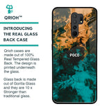 Watercolor Wave Glass Case for Poco M2
