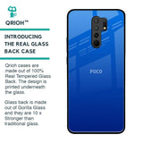 Egyptian Blue Glass Case for Poco M2