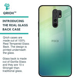 Dusty Green Glass Case for Poco M2