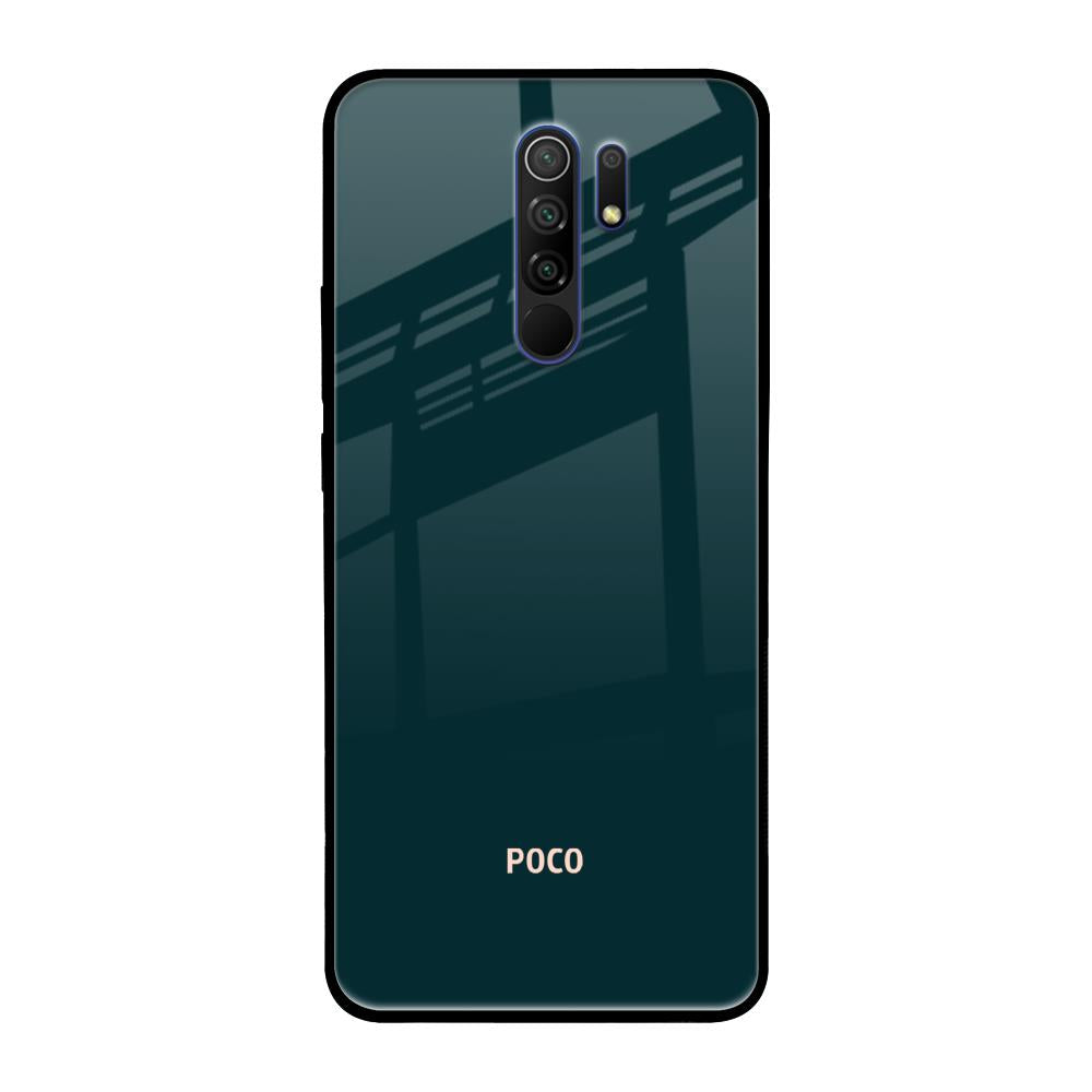 Hunter Green Poco M2 Glass Cases & Covers Online