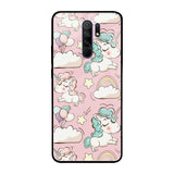 Balloon Unicorn Poco M2 Glass Cases & Covers Online