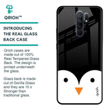 Cute Penguin Glass Case for Poco M2