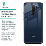 Overshadow Blue Glass Case For Poco M2