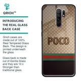 High End Fashion Glass case for Poco M2