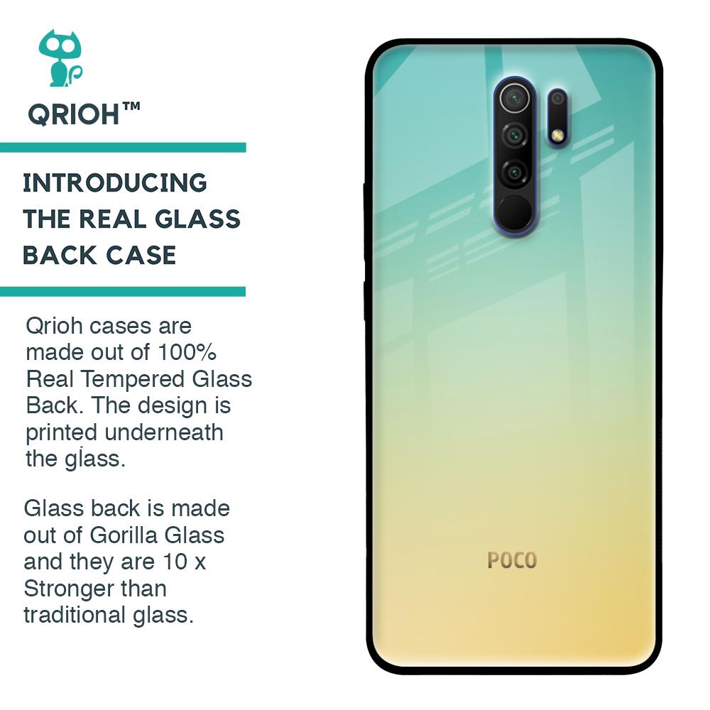 Cool Breeze Glass case for Poco M2