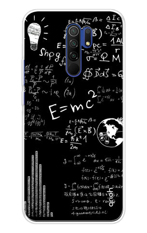 Equation Doodle Poco M2 Back Cover
