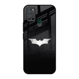 Super Hero Logo Realme 7i Glass Back Cover Online
