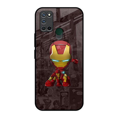 Angry Baby Super Hero Realme 7i Glass Back Cover Online