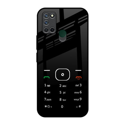 Classic Keypad Pattern Realme 7i Glass Back Cover Online