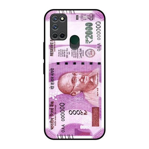 Stock Out Currency Realme 7i Glass Back Cover Online