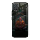 Lord Hanuman Animated Realme 7i Glass Back Cover Online