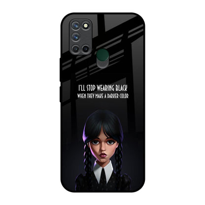 Aesthetic Digital Art Realme 7i Glass Back Cover Online