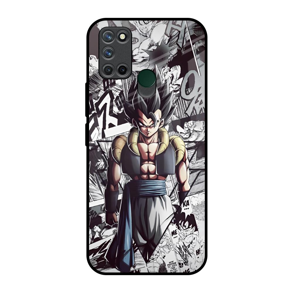 Dragon Anime Art Realme 7i Glass Back Cover Online