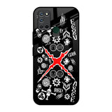 Red Zone Realme 7i Glass Back Cover Online