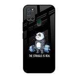 Real Struggle Realme 7i Glass Back Cover Online